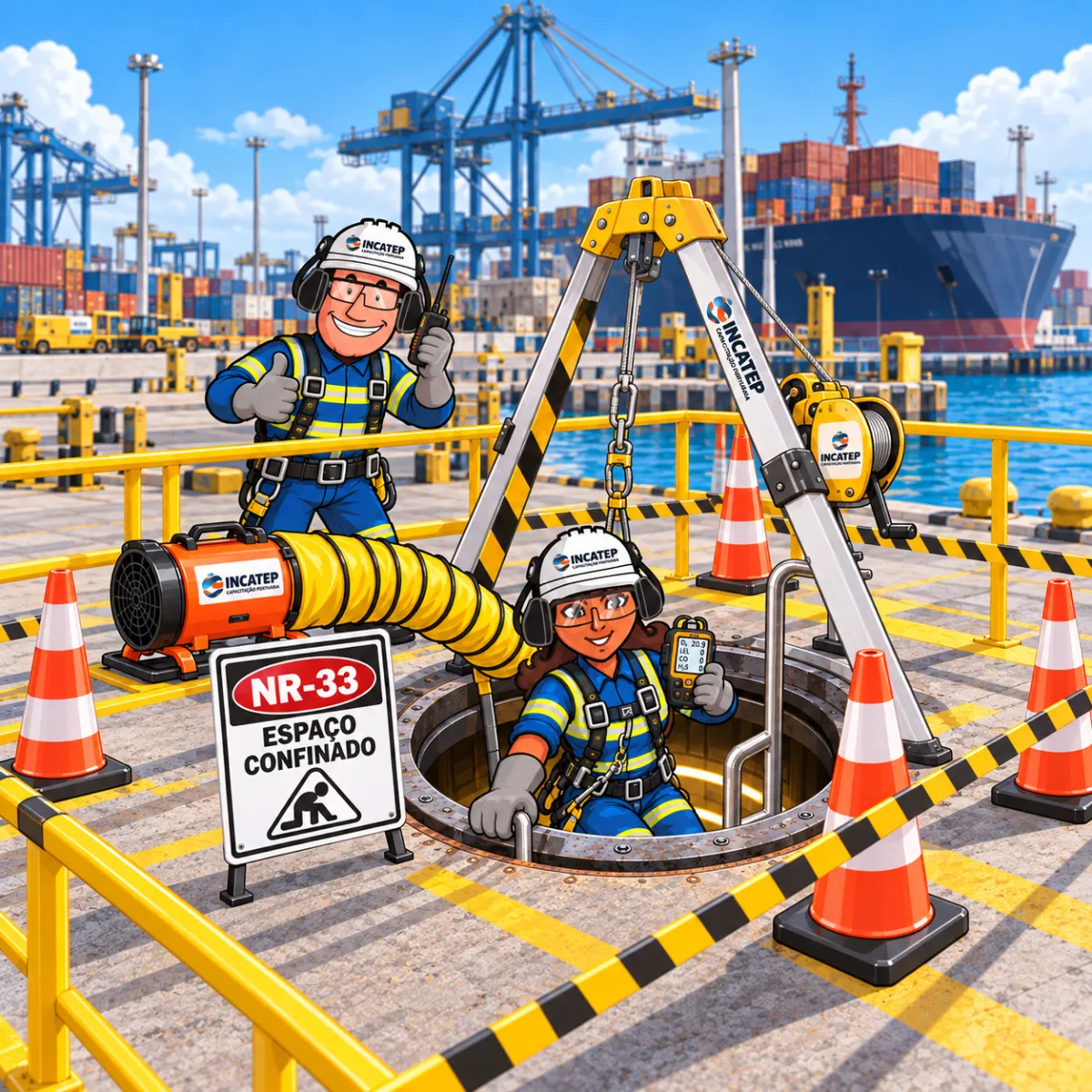 Espaço Confinado - Nr.33 / Confined Space