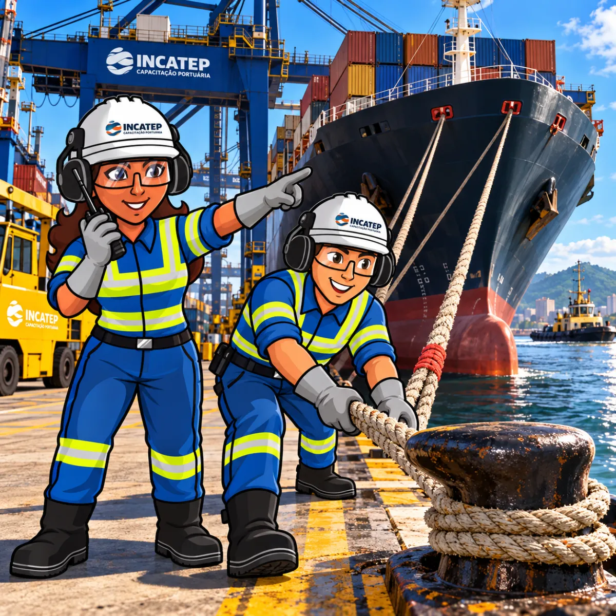 Manobras de Atracação e Desatracação de Navios Mercantes